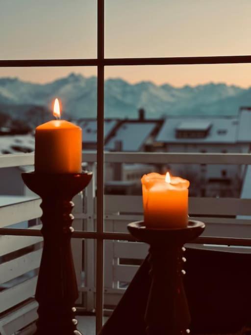 Appartamento Penthouse Im Dachgeschoss Sonthofen Esterno foto
